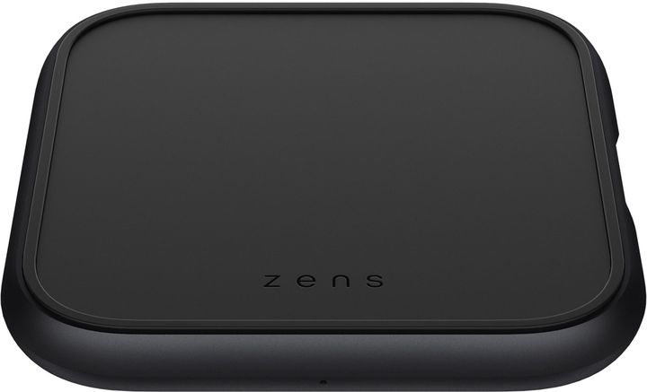 Бездротовий зарядний пристрій Zens Single Aluminium Wireless Charger Black with 18W USB-C PD Wall Charger